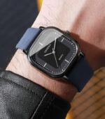 Modern Men's Square Quartz Watch with Minimalist Dial – Sleek, Stylish, and Perfect for Everyday Wear - Image 8