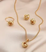 Vacation Style 4-Piece Jewelry Set -  Fashionable Daily Wear & amp; Vacation Accessory, Hypoallergenic, Ideal for Women - Image 2