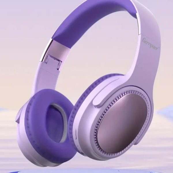 Gerripuer Retractable Wireless On Ear HI-FI Headphones