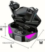 Wireless TWS Gaming Headphones with LED Lighting Effects – Power, Style & Performance - Image 4