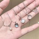 5PCS Imitation Moonstone Jewelry Set – Elegant Style for Every Occasion, Includes Necklace, Earrings, Bracelet & Ring