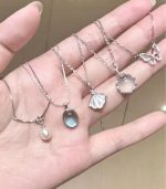5PCS Imitation Moonstone Jewelry Set – Elegant Style for Every Occasion