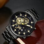 Men’s Quartz Wristwatch – Classic Digital Dial with Calendar, Stainless Steel Strap | Business, Casual & Party Wear | Perfect Gift for Brother