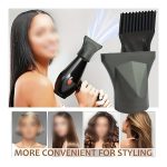 2pcs Hair Salon Styling Tools Set – Concentrator & Comb Attachments for Hair Dryers (4.35–4.5cm Compatible)