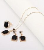 Luxury 4-8pcs Zirconia Necklace & Earrings Set for Women - Image 3