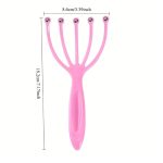 Five-Claw Head Massager – Manual Scalp Brush for Relaxing Massage & Easy Hair Washing - Image 3