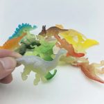 12pcs Glow-in-the-Dark Mini Dinosaur Toys | Multicolor Baby Dinosaurs for Kids, Party Favors & Holiday Gifts - Image 4