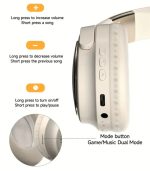 Gerripuer Retractable Wireless On Ear HI-FI Headphones - Image 4