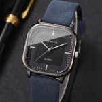 Modern Men's Square Quartz Watch with Minimalist Dial – Sleek, Stylish, and Perfect for Everyday Wear