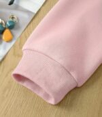 Women’s Pink “It’s Different” Floral Hoodie – Soft Long-Sleeve Pullover Featuring “With You” Print | Trendy, Cozy & Stylish Choice for Fall and Winter Casual Wear - Image 29