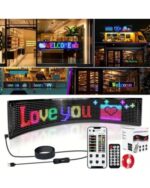 Flexible Display Sign Demon Eyes LED Panel – RGB LED Matrix Pixel Panel, Bluetooth APP Programmable, Car Truck Decorative Display Screen - Image 2