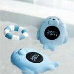 MAYAPHILOS Digital Baby Bath Thermometer – Floating Temperature Gauge for Safe Baby Bath