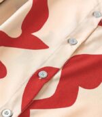 Elegant Floral Print Women’s Shirt – Long Sleeve Button-Up Blouse with Collar | Lightweight, Casual & Machine Washable for Spring and Autumn - Image 8