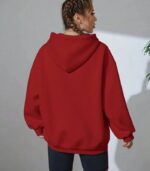 Women’s Pink “It’s Different” Floral Hoodie – Soft Long-Sleeve Pullover Featuring “With You” Print | Trendy, Cozy & Stylish Choice for Fall and Winter Casual Wear - Image 16