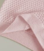 Women’s Blue Winter Sweater – Soft Slim-Fit Pullover with Leaf Pattern for Cozy Seasonal Style - Image 5