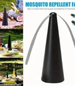 Compact Outdoor Mosquito & Fly Repellent Fan – Rechargeable Camping & Picnic Insect Repeller - Image 3