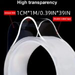 Transparent Double-Sided Nano Tape – Heavy Duty Reusable Waterproof Adhesive Mounting Tape - Image 3
