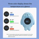 MAYAPHILOS Digital Baby Bath Thermometer – Floating Temperature Gauge for Safe Baby Bath