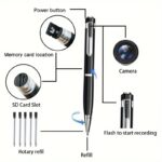 HD Portable Smart Pen Camera – 32GB Hidden Mini Video Recorder for Meetings & Lectures - Image 4