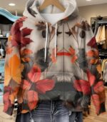 Women’s Cozy Hooded Jacket – Stylish Drawstring Hoodie with Front Pocket | Comfortable Outerwear for Fall & Winter