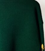 Women’s Soft Green Floral Embroidered Sweater – Cozy Autumn & Winter Fashion for a Feminine Look - Image 5