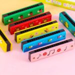 16-Hole Kids Harmonica Toy – Colorful Musical Instrument for Toddlers, Beginners & Children (Random Color)