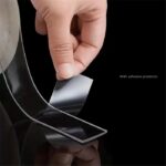 Transparent Double-Sided Nano Tape – Heavy Duty Reusable Waterproof Adhesive Mounting Tape - Image 5