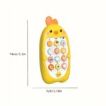 Baby Musical Phone Toy for Kids – Touch & Play Educational Music Toy for 0-3 Years Old, Safe ABS Material, Colorful Learning Toy