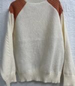 Women’s Festive Knit Christmas Sweater – Warm Winter Pullover with Faux Fur Trim & Holiday Print for Cozy Celebrations - Image 3