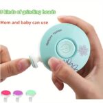 Baby Electric Nail Trimmer & Polisher Kit – Gentle and Safe Manicure Tool for Newborns and Toddlers