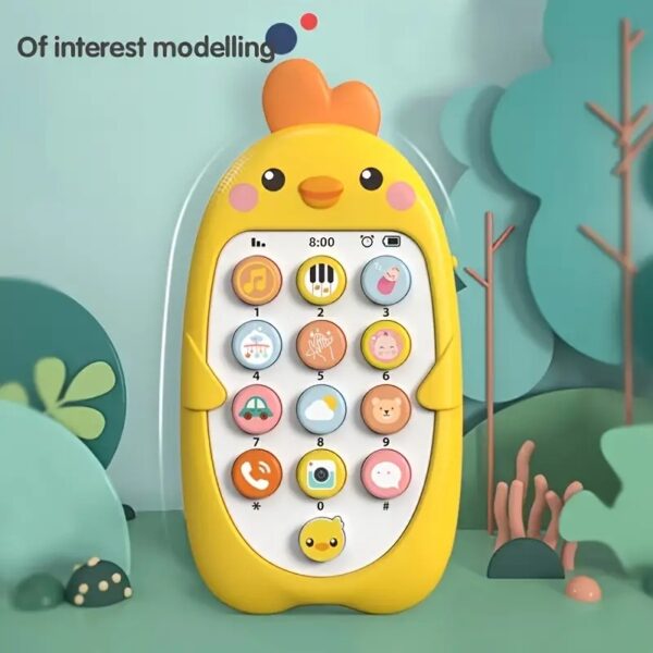 Baby Musical Phone Toy for Kids – Touch & Play Educational Music Toy for 0-3 Years Old, Safe ABS Material, Colorful Learning Toy