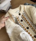 Women’s Soft Knit Sweater – Available in Beige, Brown, Black, White & Blue | Cozy Fall/Winter Pullover for Casual and Formal Wear - Image 5