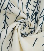 Women’s Casual Two-Piece Set – Long-Sleeve Plant Print Shirt with Solid Trousers and Handy Pockets for Spring and Summer - Image 5