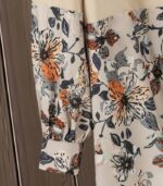 Women’s Plus Size Printed Patchwork Two-Piece Set – Long Sleeve Top & Loose Pants - Image 5