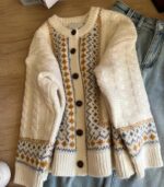 Women’s Soft Knit Sweater – Available in Beige, Brown, Black, White & Blue | Cozy Fall/Winter Pullover for Casual and Formal Wear - Image 2