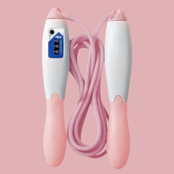 Mechanical Jump Rope with Digital Counter – Adjustable Fitness Skipping Rope with Non-Slip Handles for Home & Gym Cardio Training