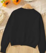 Ladies' Stylish Printed Cardigan | Soft, Comfortable Crew-Neck Design Perfect for Everyday Fall & Winter Wear - Image 9